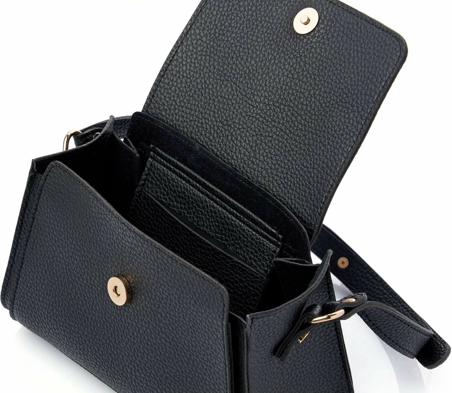 Çantë krahu Lucky Bees, Diana, e zezë