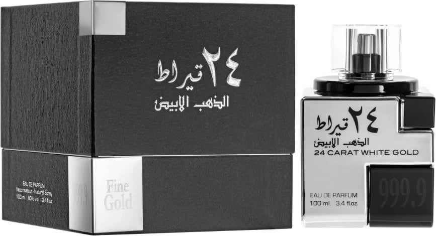 Eau de Parfum Lattafa 24 Carat White Gold, 100 ml