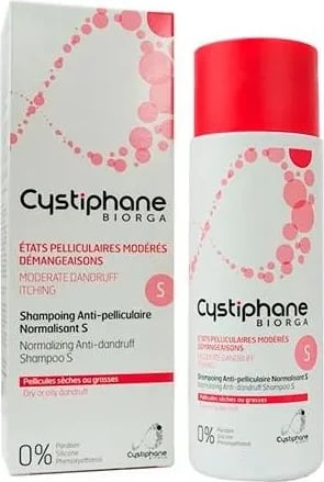 Shampon kundër zbokthit Biorga Cystiphane Gentle Anti-Dandruff, 200ml