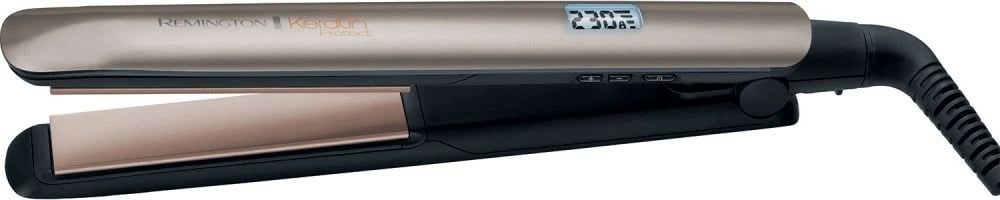 Piaster flokësh Remington Keratin Protect S8540, qeramik, gri