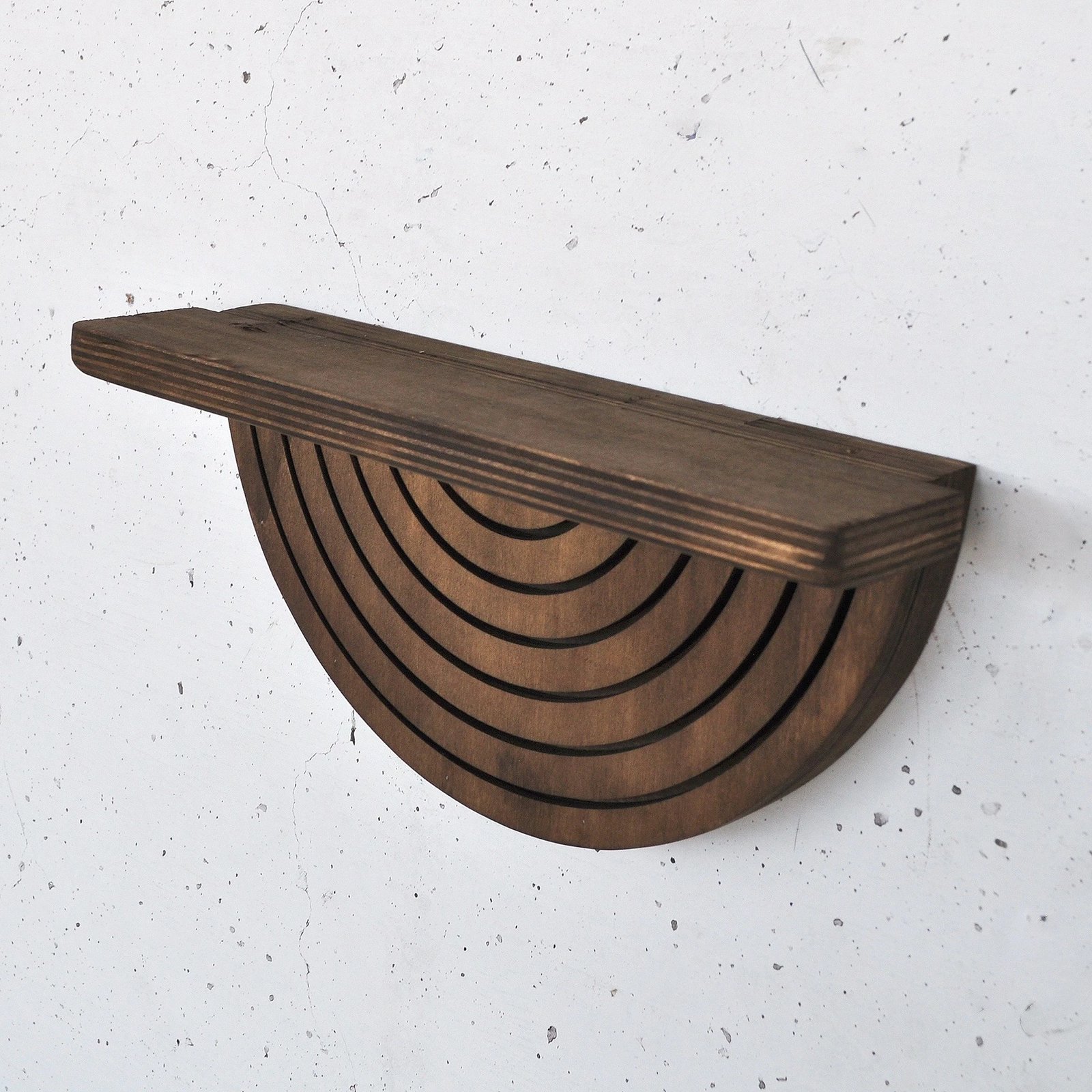 Raf dekorativ prej druri për mur, Skye Decor, Raf294