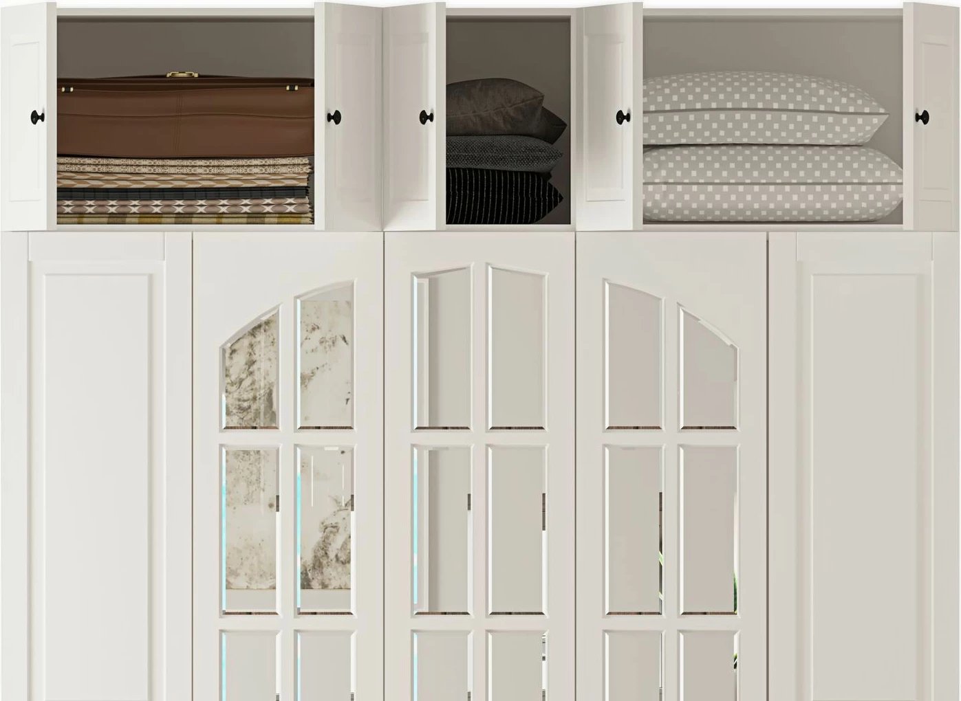 Dollap Skye Decor, ngjyrë e bardhë mat, RB-185-13