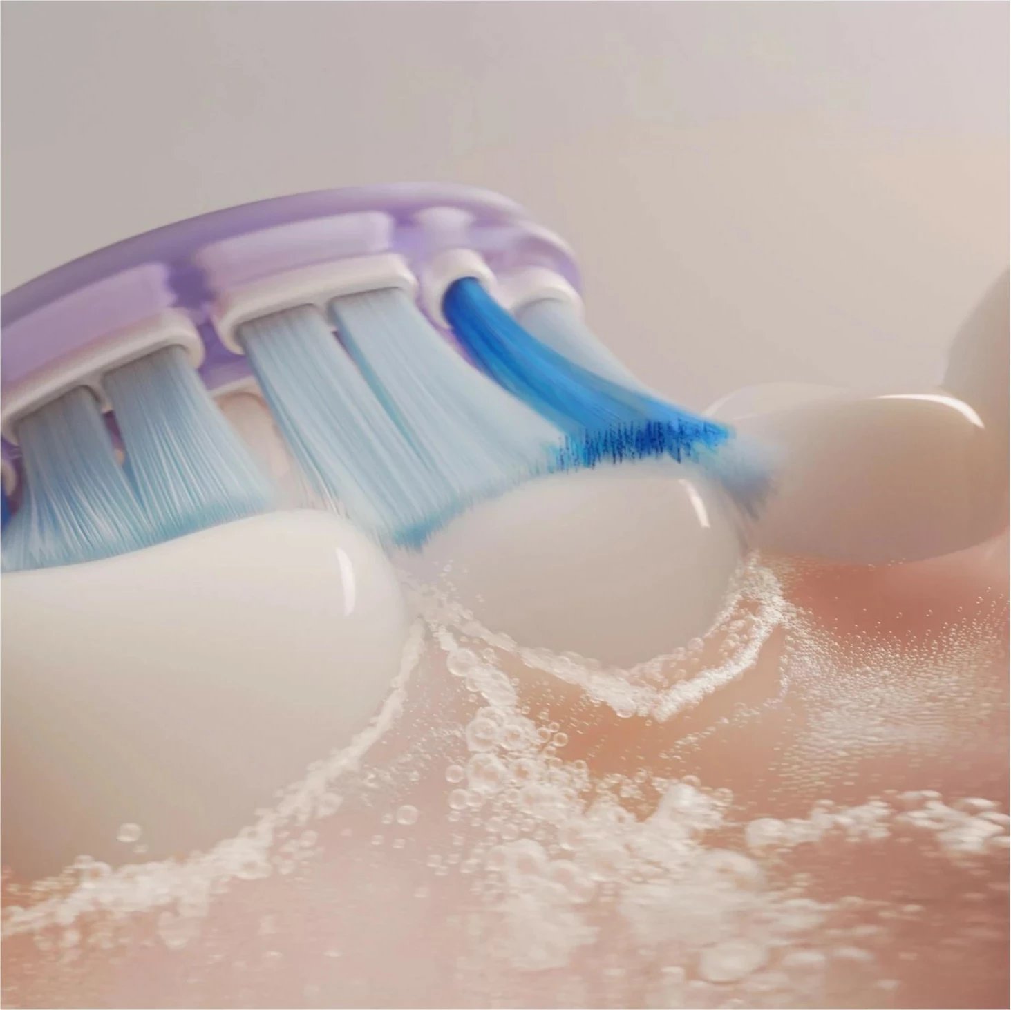 Furçë dhëmbësh sonike Philips Sonicare 5 HX3792/12, 5 mënyra pastrimi, ekran interaktiv, rozë