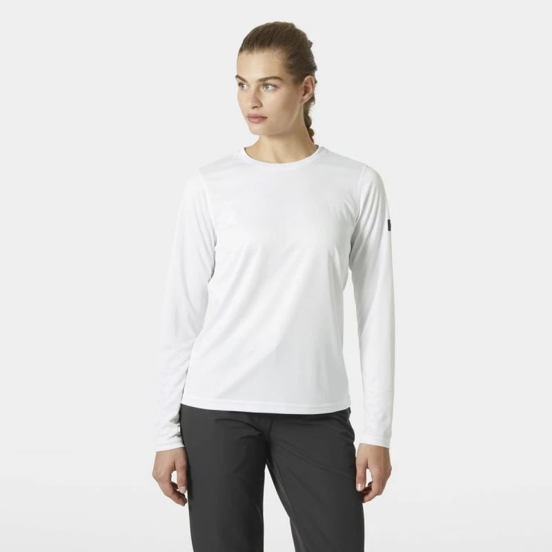 Maicë me mëngë të gjata për femra Helly Hansen, e bardhë