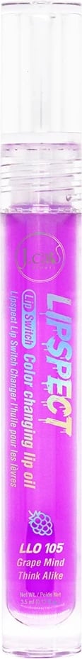 Vaj për buzë me ngjyrë J.Cat Beauty Lipspect Lip Switch Color Changing Lip Oil për femra 105 Grape Mind Think Alike 3.5ml