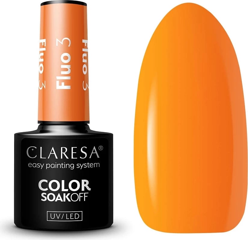 Llak për thonj Claresa Fluo për femra neon 3.5g