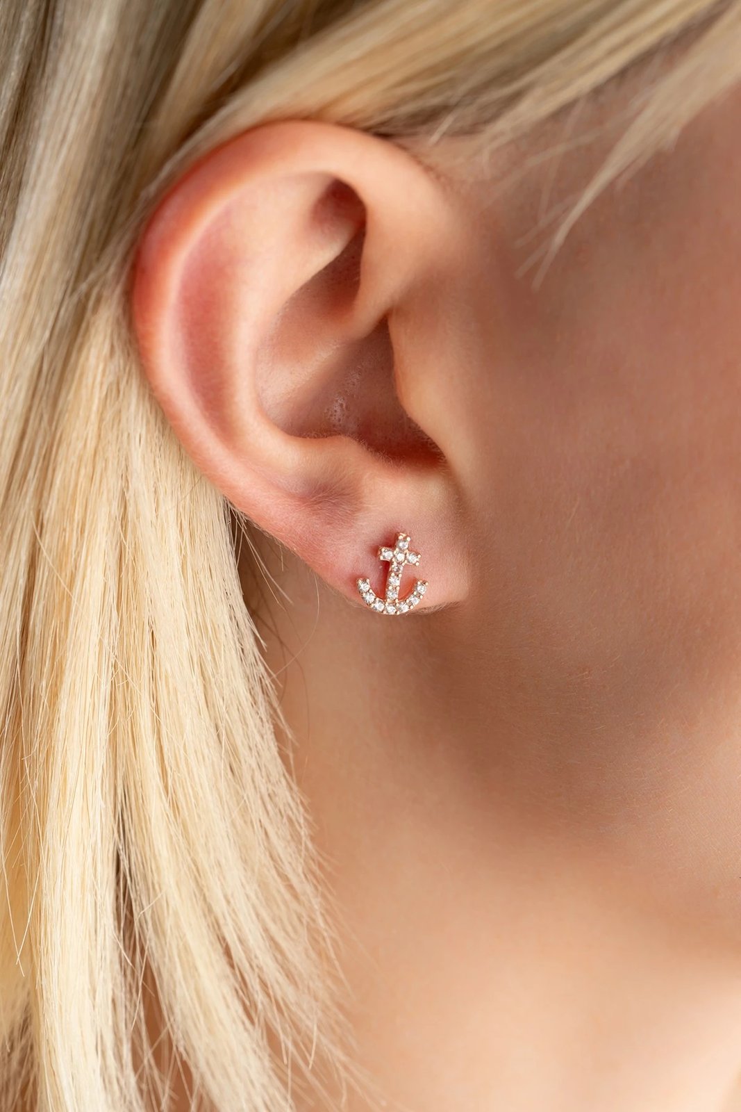 Vathë argjendi Jumeon, rozë gold & të bardhë, NRZ998323