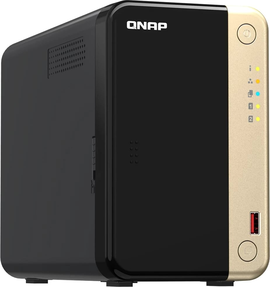 NAS QNAP TS-264, Intel Celeron N5095, 8 GB RAM, Tower, Zezë/Ari