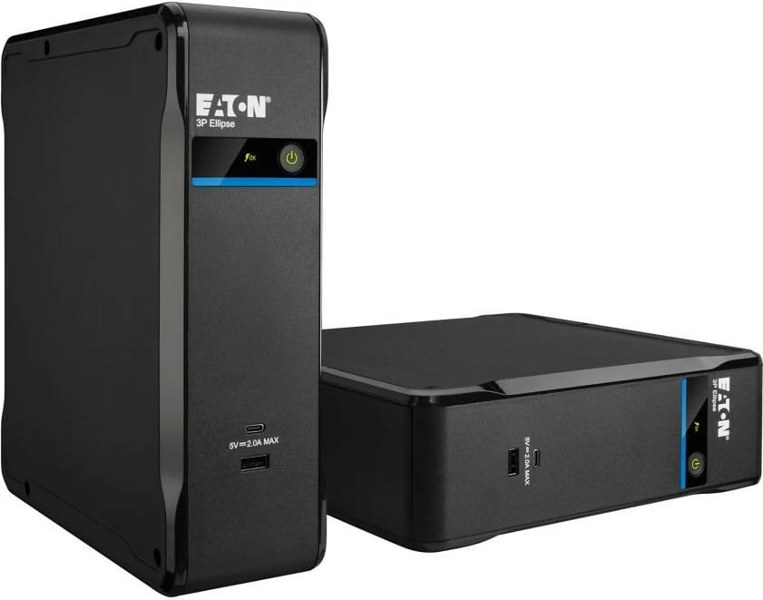 Kasë UPS Eaton 3P Ellipse 700 USB IEC, 700 VA, 420 W, e zezë