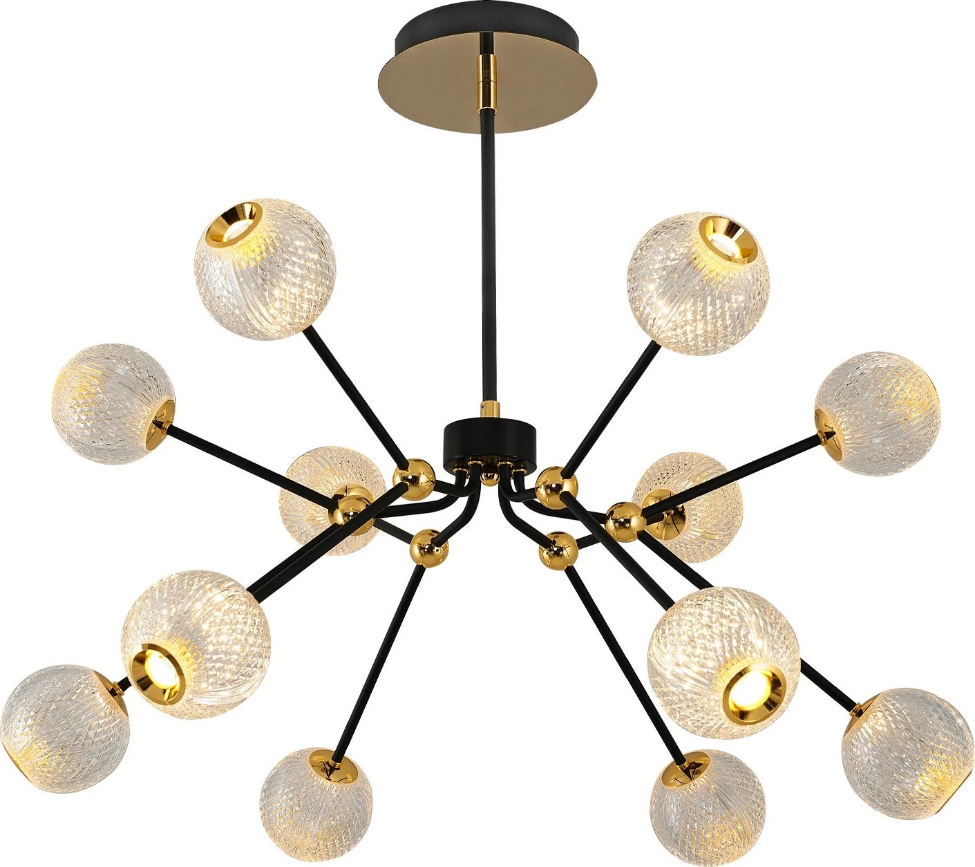 Llambë tavani Opviq, L1411, e zezë