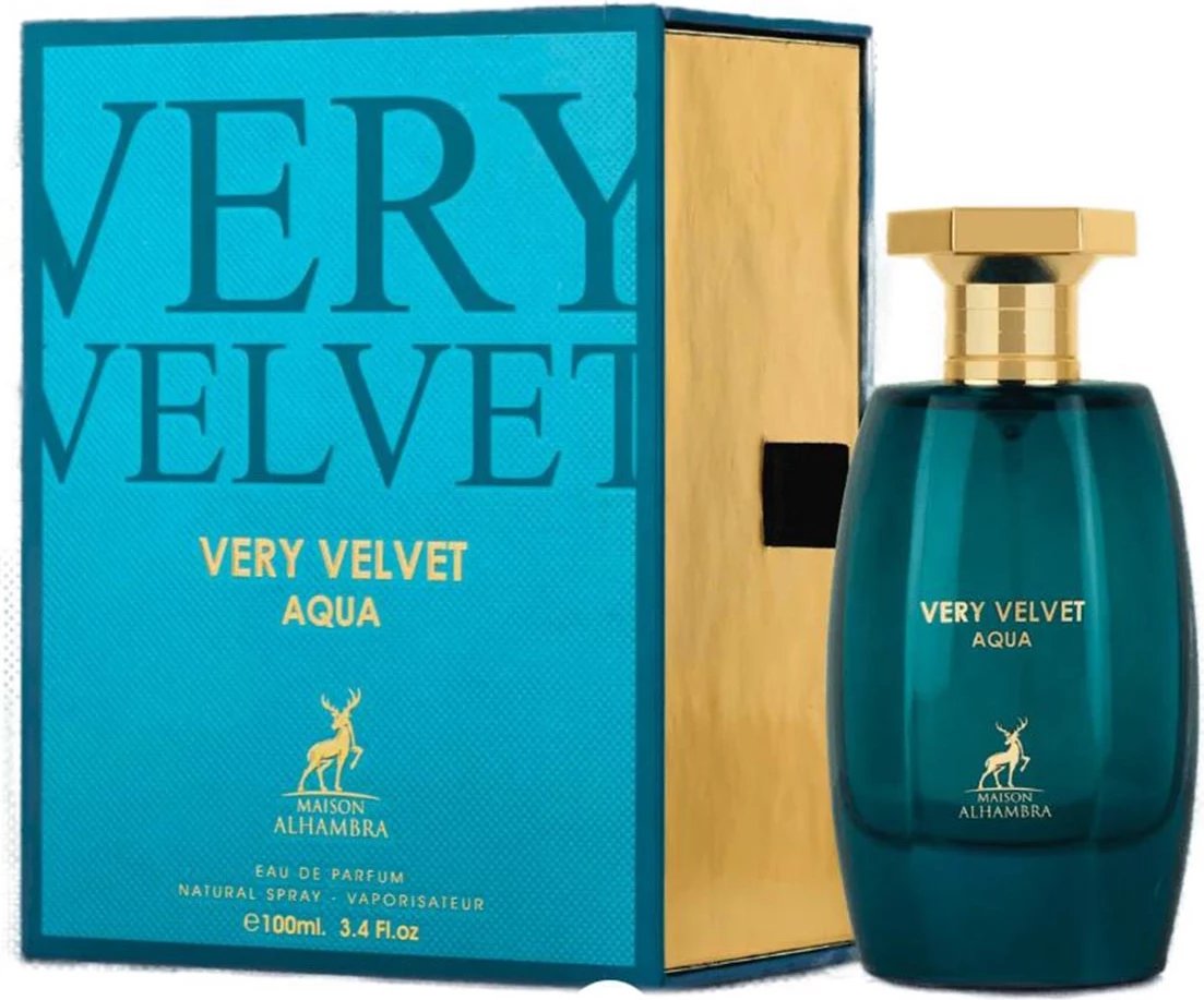 Eau de Parfum unisex Maison Alhambra Very Velvet Aqua Velvet 100ml