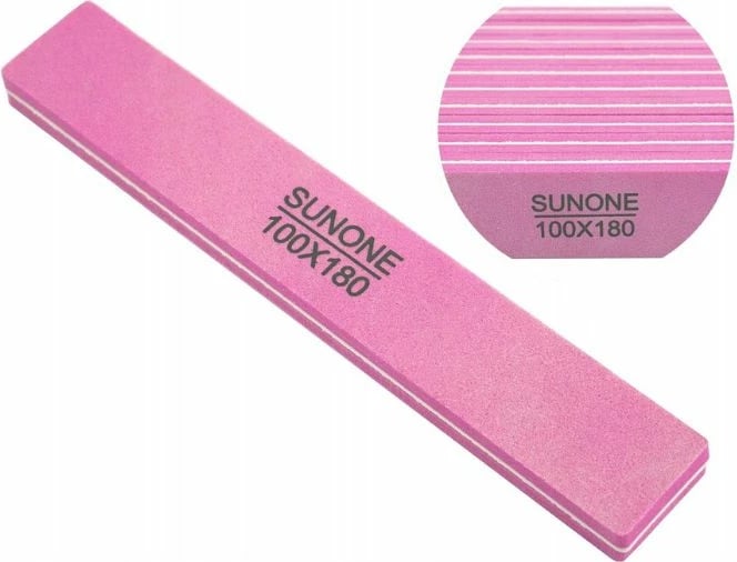 Polisher për thonj Sunone Wide Polisher 100/180 për femra, 10 copë