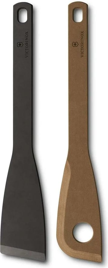 Set lugësh gatimi Victorinox 2 copë, e zezë dhe druri