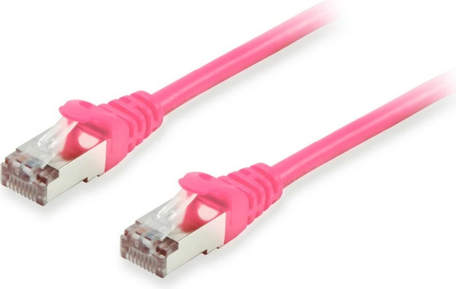 Kabllo rrjeti Cat6a Equip S/FTP 0.25m, RJ-45, rozë