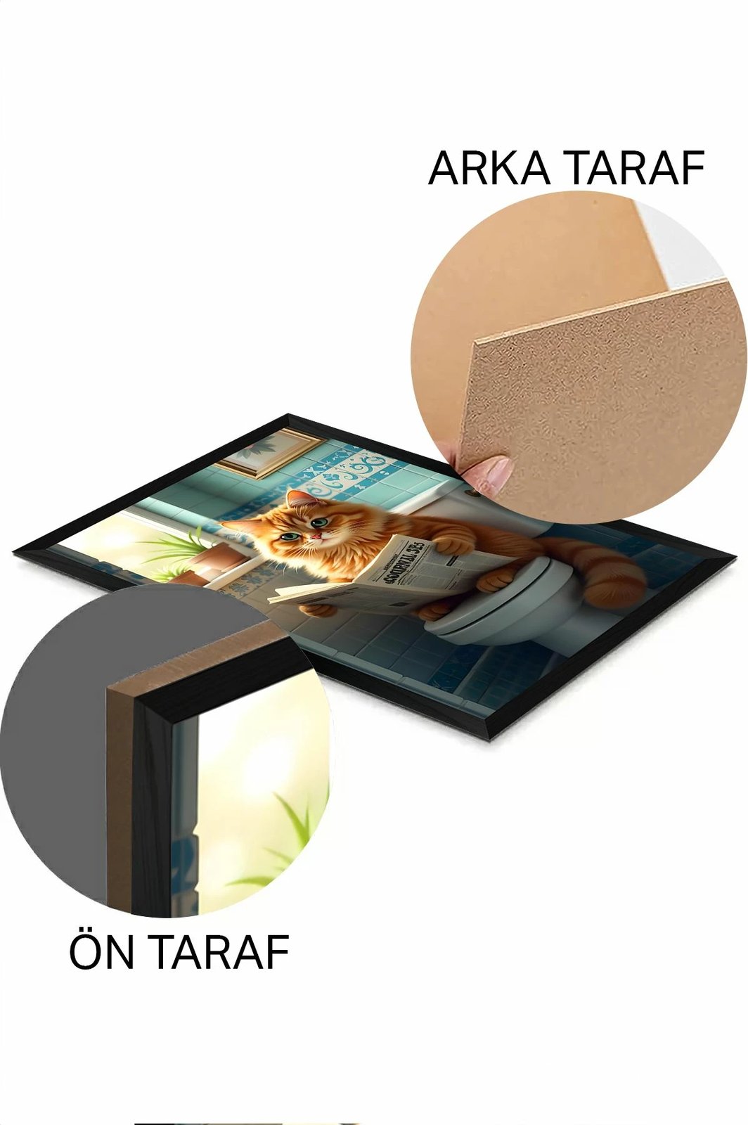 Pikturë dekorative, shumëngjyrëshe, Arthynmodel3348-10, 33x48cm