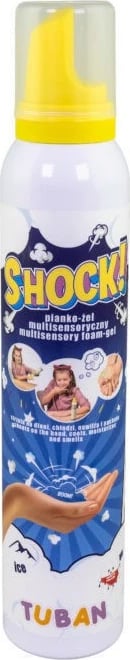 Shkumë-gel multisensor SHOCK! Ice TUBAN për fëmijë