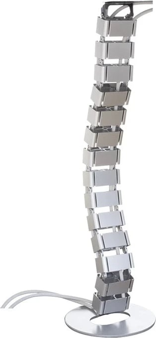 Organizues kabllash LogiLink, KAB0065, argjendtë Organizues kabllash LogiLink, KAB0065, argjendtë