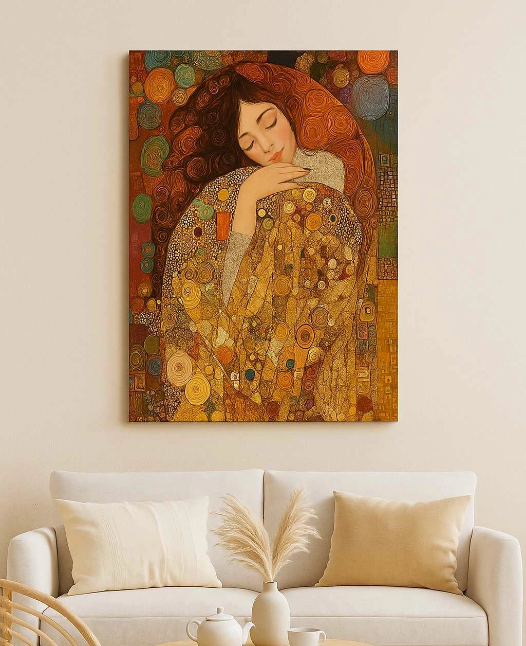 Pikturë dekorative në kanavacë, shumëngjyrëshe, Wallity, Hm_Cnvs26-39, 70x100cm