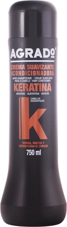 Krem zbutës flokësh AGRADO me keratinë 750ml unisex