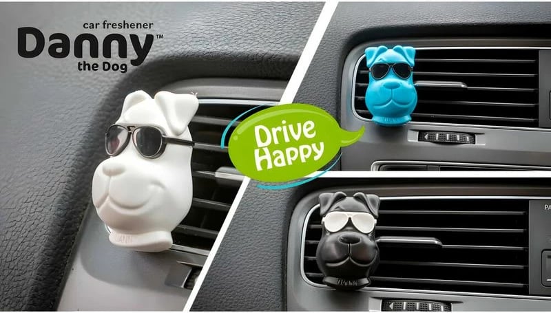 Arome Ventilatori Denny The Dog New Car Smell