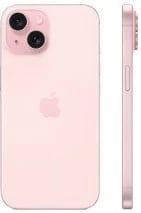Celular Apple iPhone 15, 128GB, Rozë