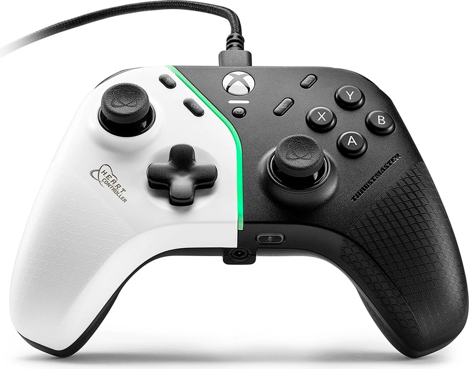 Gamepad Thrustmaster HEART Controller, 16 butona, USB Type-C, i zi/bardhë