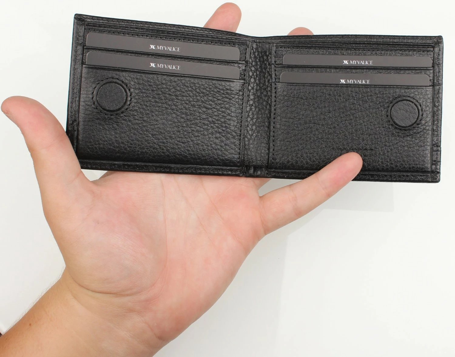 Portofol lëkure i zi, Zoozie Bags, 0961