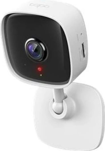 Kamerë sigurie IP, TP-Link Tapo C100, 1080p 2MP, Wi‑Fi, audio dy-drejtimësh, vizion nate 9 m, microSD deri 128GB, e bardhë