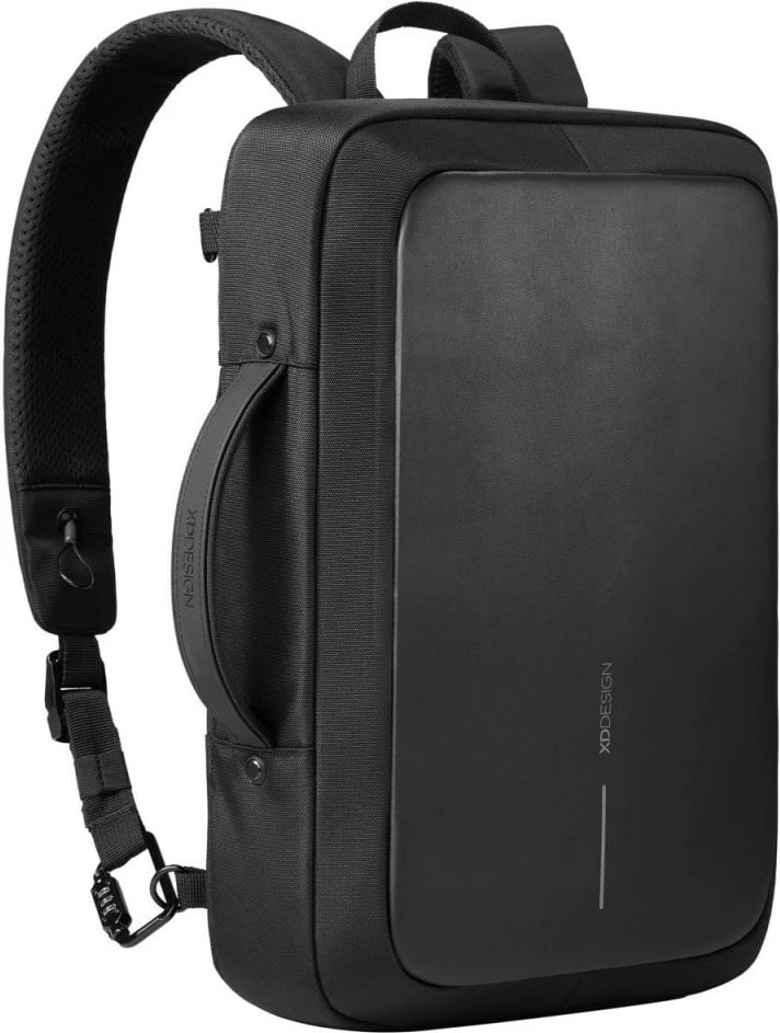 Çantë shpine/aktovka XD DESIGN BOBBY BIZZ 2.0, për laptop 16", e zezë