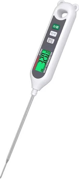 Termometër ushqimi Habotest HT690 me sondë të gjatë, i bardhë