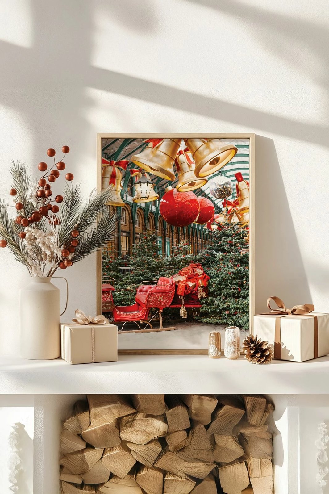 Pikturë dekorative me kornizë, Wallity, Nwyearsngmdl88, shumëngjyrëshe