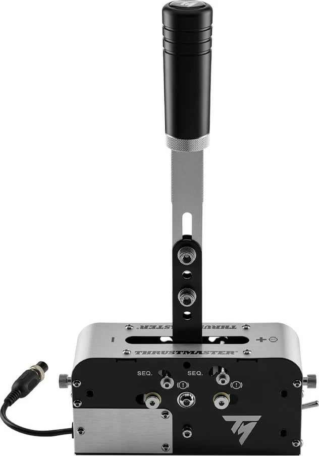 Fren dore dhe levë ndërrimi Thrustmaster TSS Handbrake + TSS Gearbox, për PC/PS4/PS5/Xbox, e zezë/argjendtë