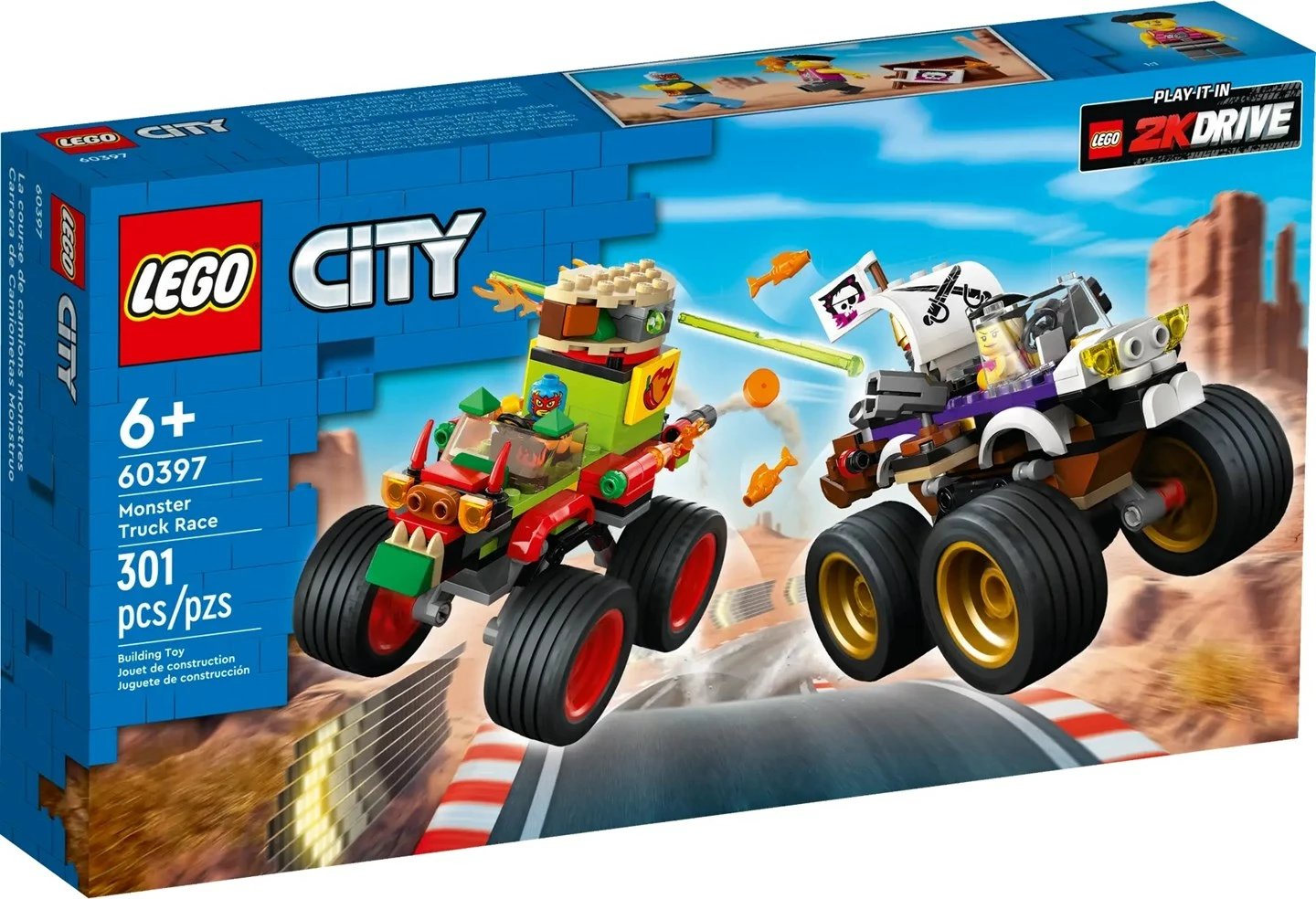 Set Lego CITY 60397 Monster Truck Race