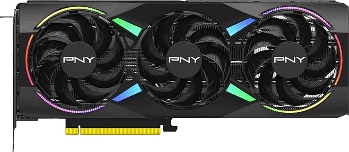 Kartelë grafike PNY GeForce RTX 5070 EPIC-X RGB OC, 12 GB GDDR7, E zezë