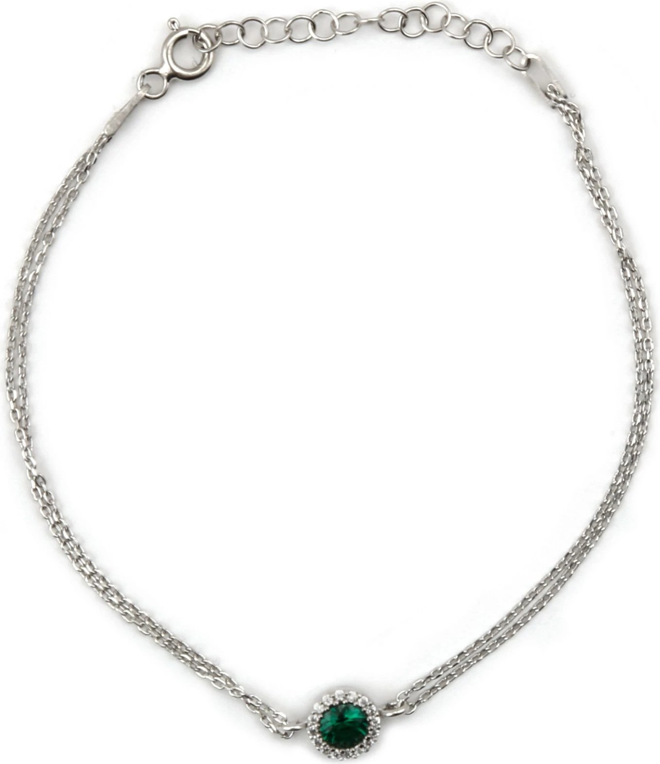 Byzylyk argjendi, ngjyrë e argjendtë dhe e gjelbër, Jumeon, 9914YSL