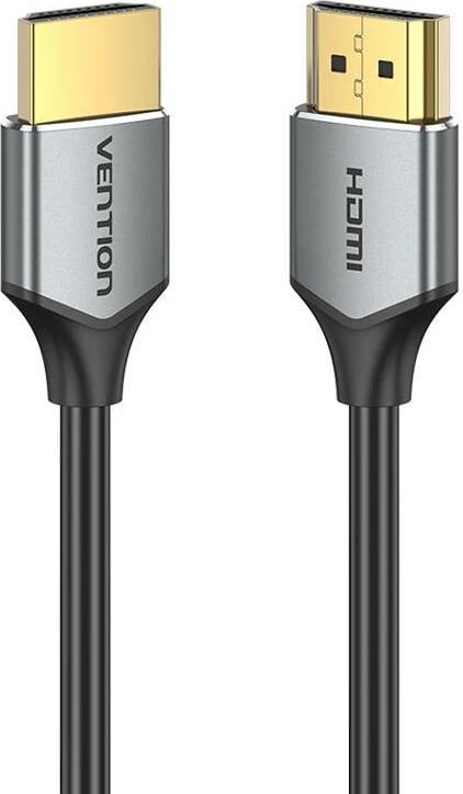 Kabllo HDMI ultra e hollë Vention ALEHH, 2m, 4K 60Hz, Gri