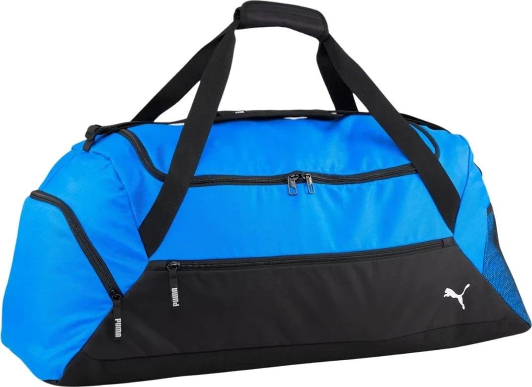 Çantë sportive Puma Team Goal L, Blu e Zi