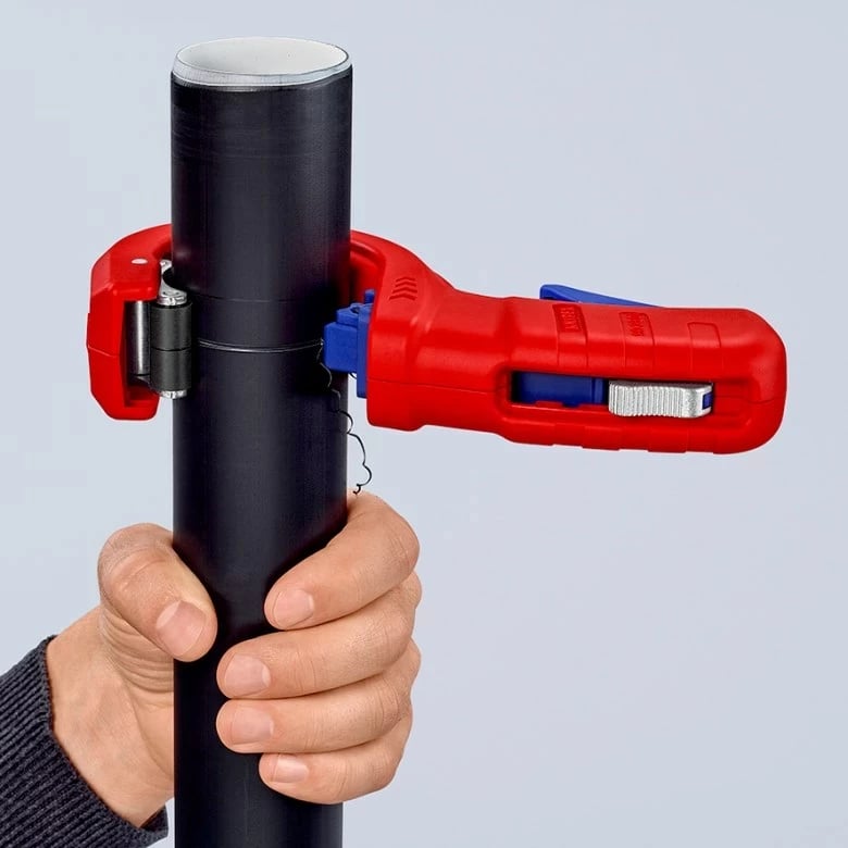 Prerës tubash manual Knipex 90 23 01 BK, Blu