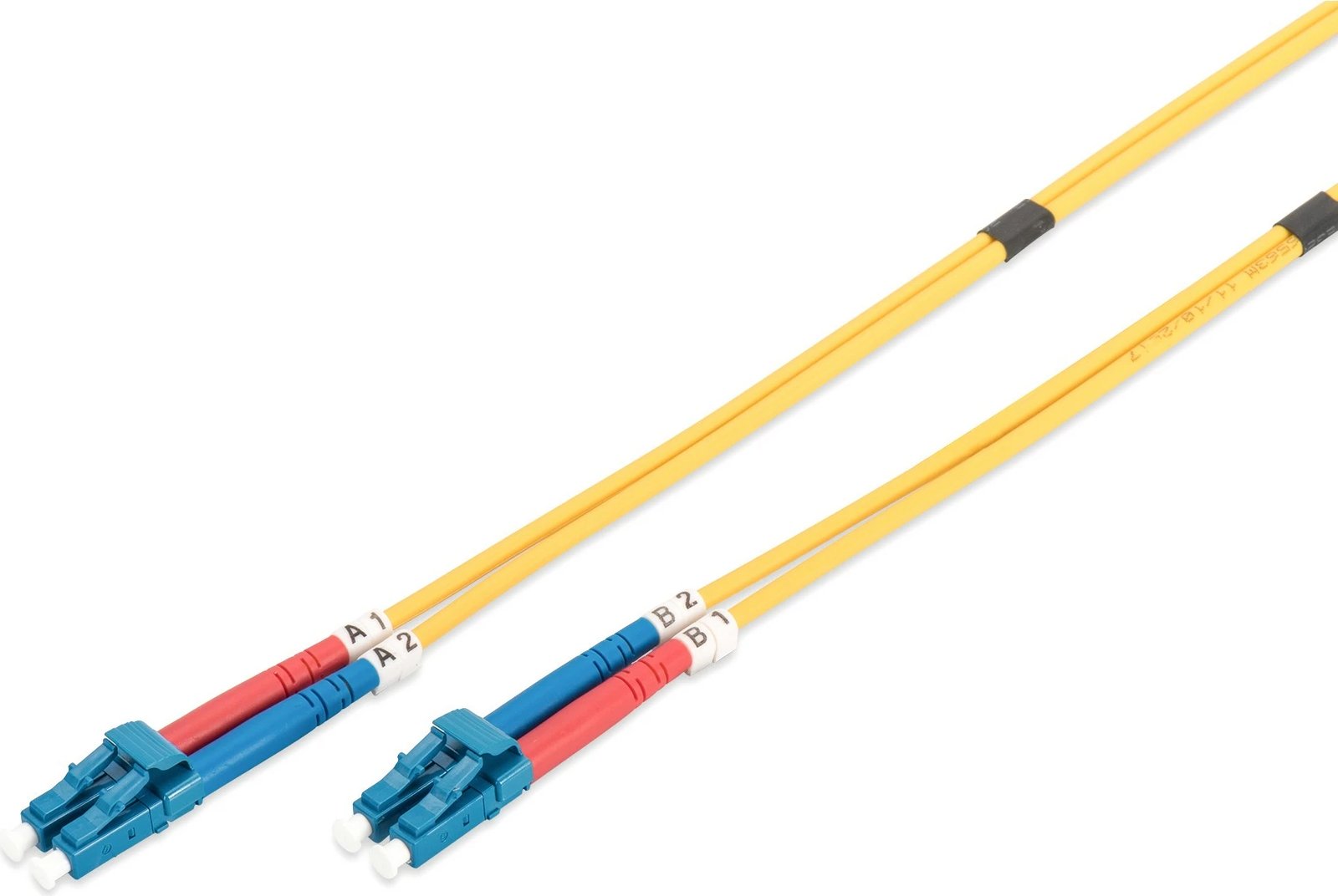 Patch cord optik Digitus LC/LC, singlemode OS2, 5m, verdhë