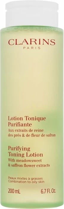 Losion fytyre Clarins Purifying Toning Lotion për femra, 200ml