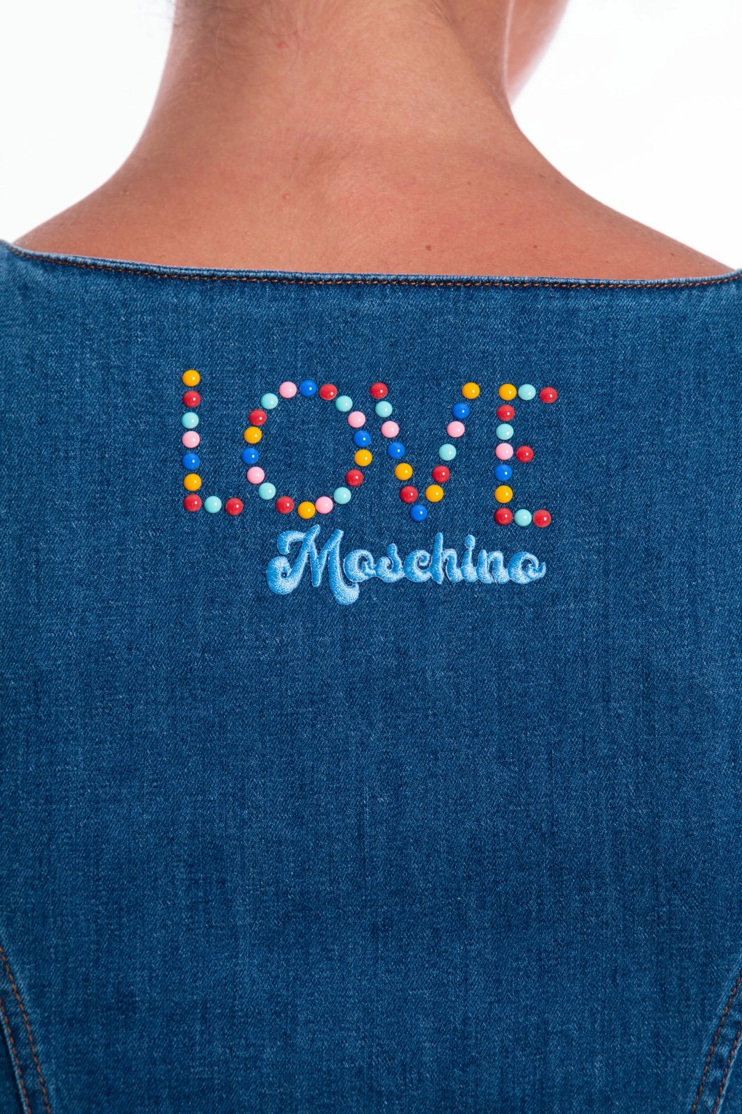 Fustan për femra Love Moschino, i kaltër 