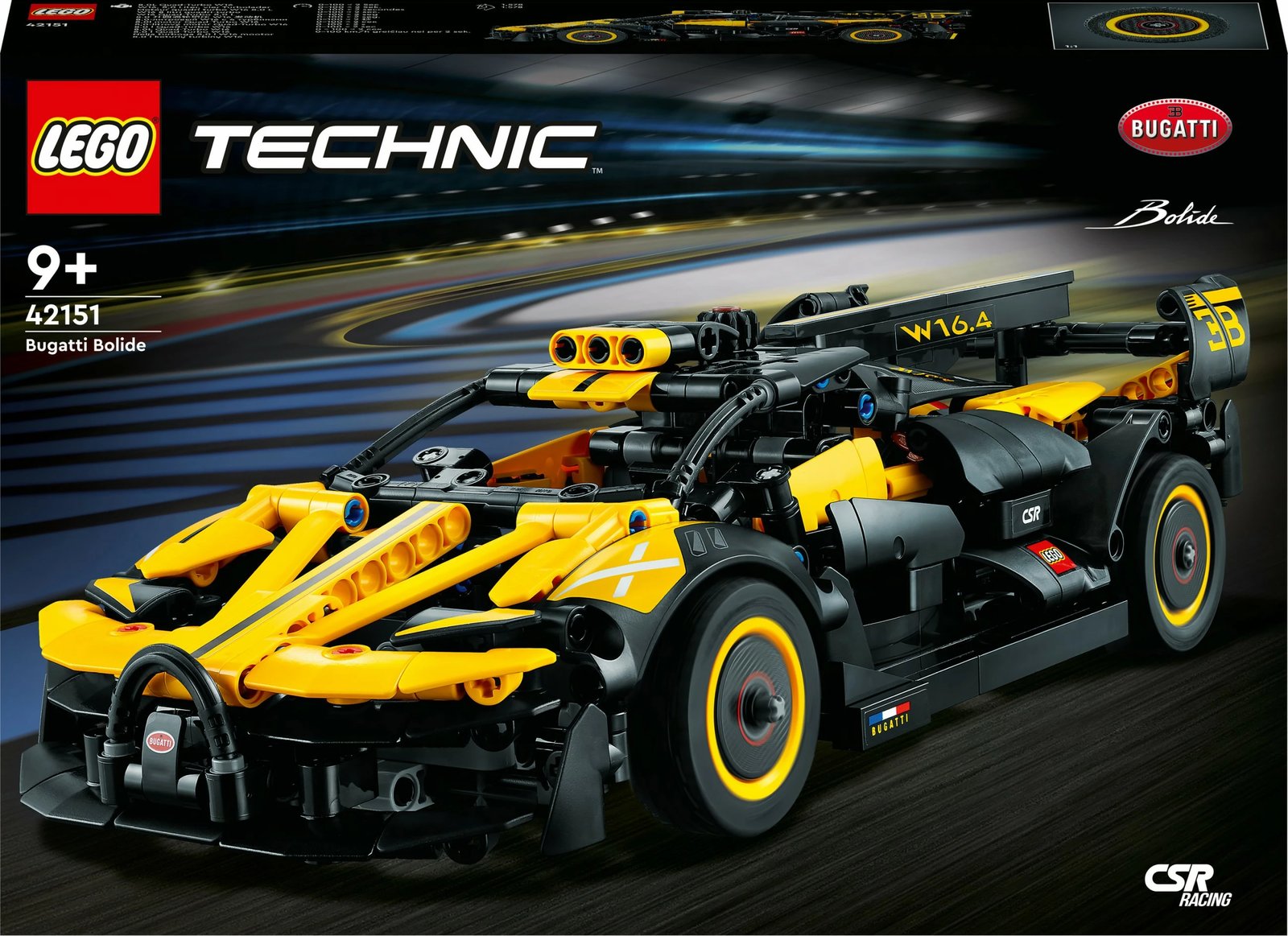 Set ndërtimi LEGO Technic Bugatti Bolide, 905 pjesë, plastikë, shumëngjyrësh Set ndërtimi LEGO Technic Bugatti Bolide, 905 pjesë, plastikë, shumëngjyrësh