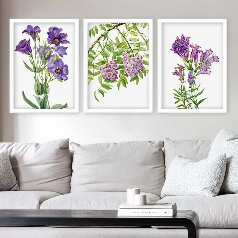 Pikturë dekorative me kornizë (3 copë), Wallity, 3BC_322613521_3545