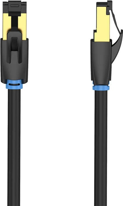 Kabllo rrjeti Vention IKABF CAT8 SFTP, 1m, 40Gbps, e zezë