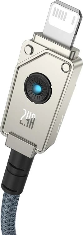 Kabllo USB Baseus Unbreakable, 1 m, 5V-2.4A, Bardhë