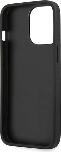 Mbështjellës Guess Saffiano 4G Big Metal Logo për iPhone 13 Pro / 13 6.1", i zi Mbështjellës Guess Saffiano 4G Big Metal Logo për iPhone 13 Pro / 13 6.1", i zi