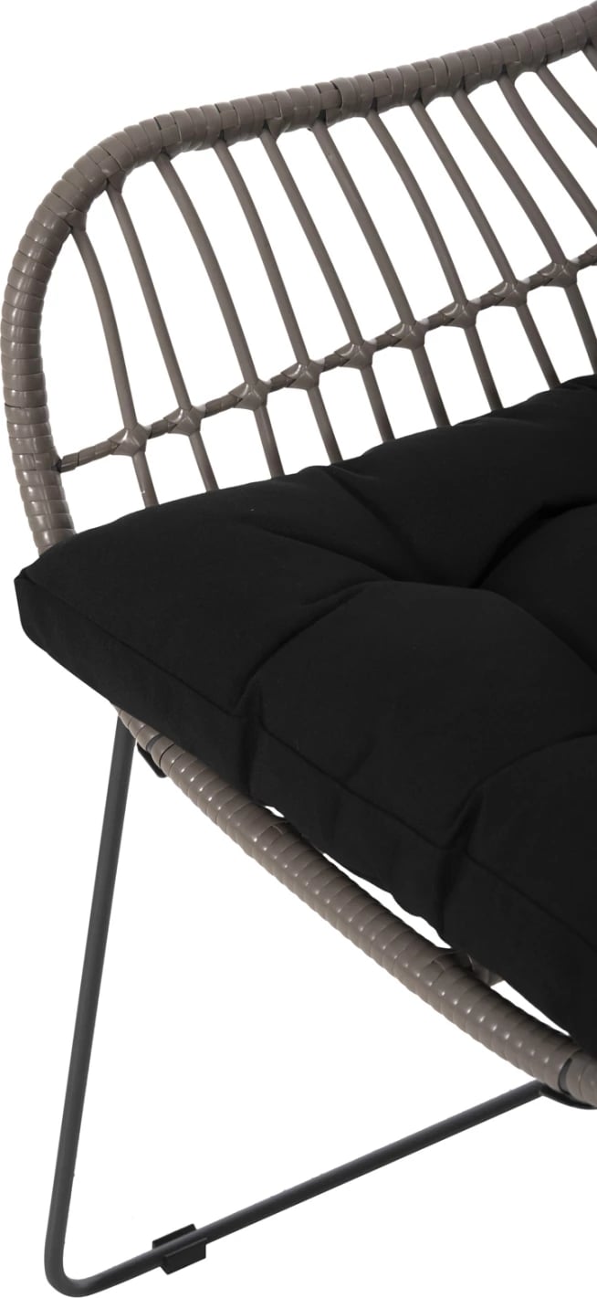 Karrige metalike FH5300.10 gri mocha mat me thurje 60x56x84cm