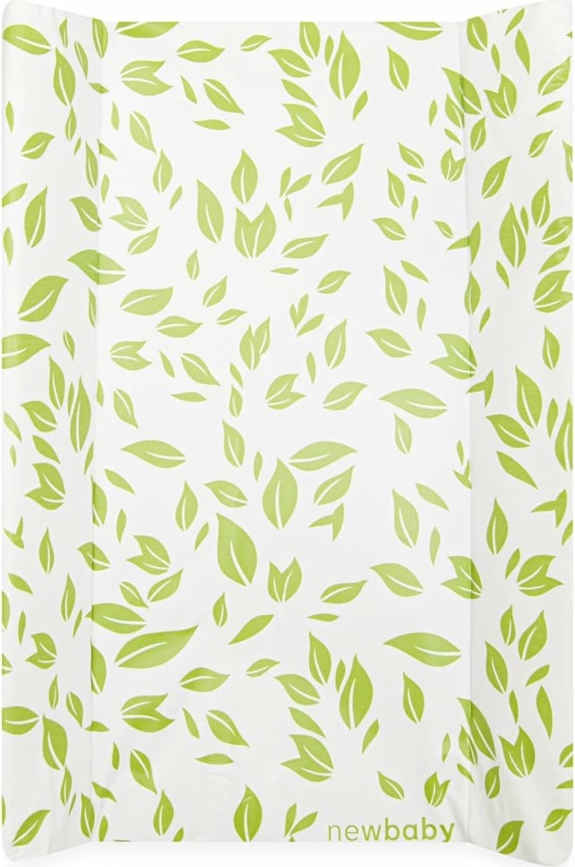 Jastëk ndërrimi, New Baby, Leafs, 47x70 cm, e bardhë