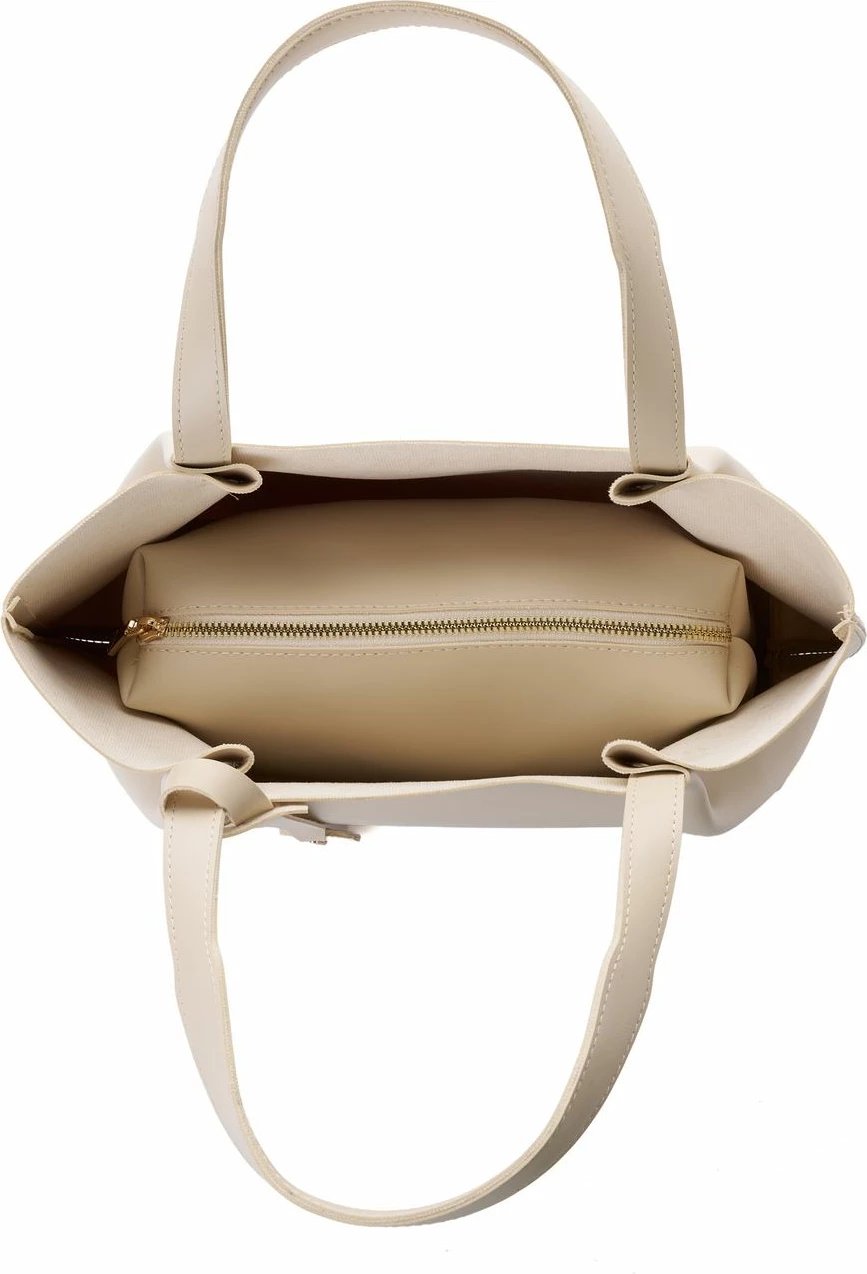 Çantë tote Vince Camuto, Monza, ngjyrë krem