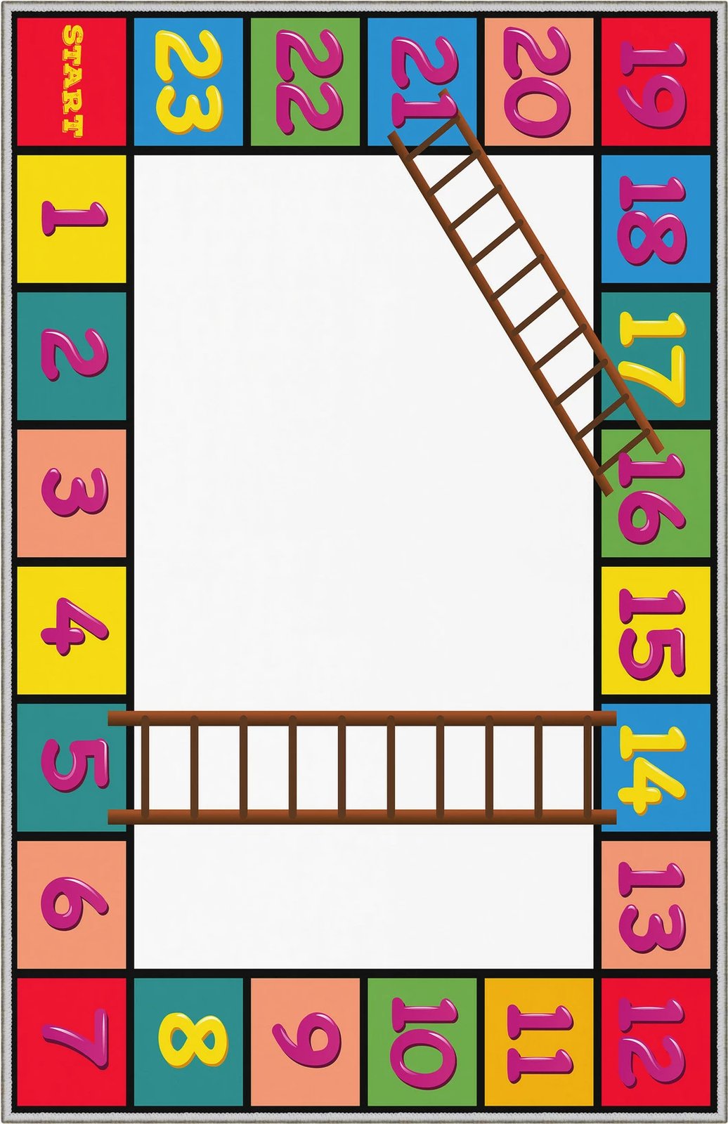 Qilim shumëngjyrësh për fëmijë, 120x180cm, WOOKECE097